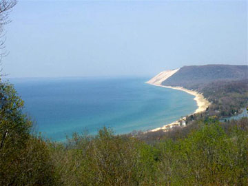 View from Empire Bluffs